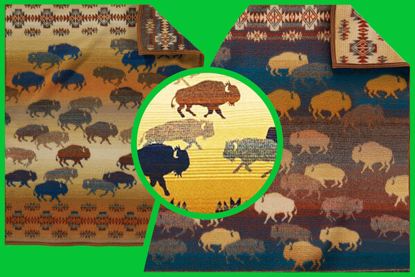 Northern Quest Resort & Casino - Look at this amazing, vibrant colored 2024 Pendleton Blanket - Prairie Rush Hour.